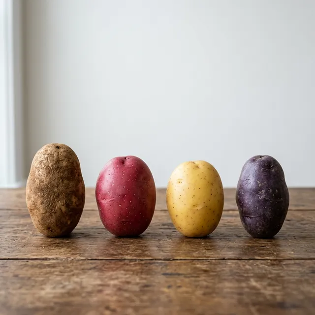 多彩なじゃがいもの品種たち。男爵、メークイン、インカのめざめなど